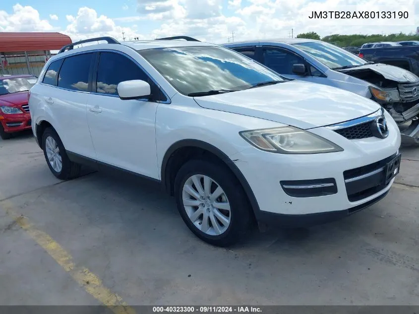 2008 Mazda Cx-9 Touring VIN: JM3TB28AX80133190 Lot: 40323300