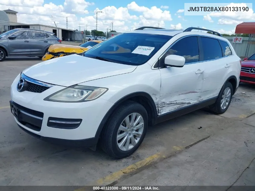 JM3TB28AX80133190 2008 Mazda Cx-9 Touring