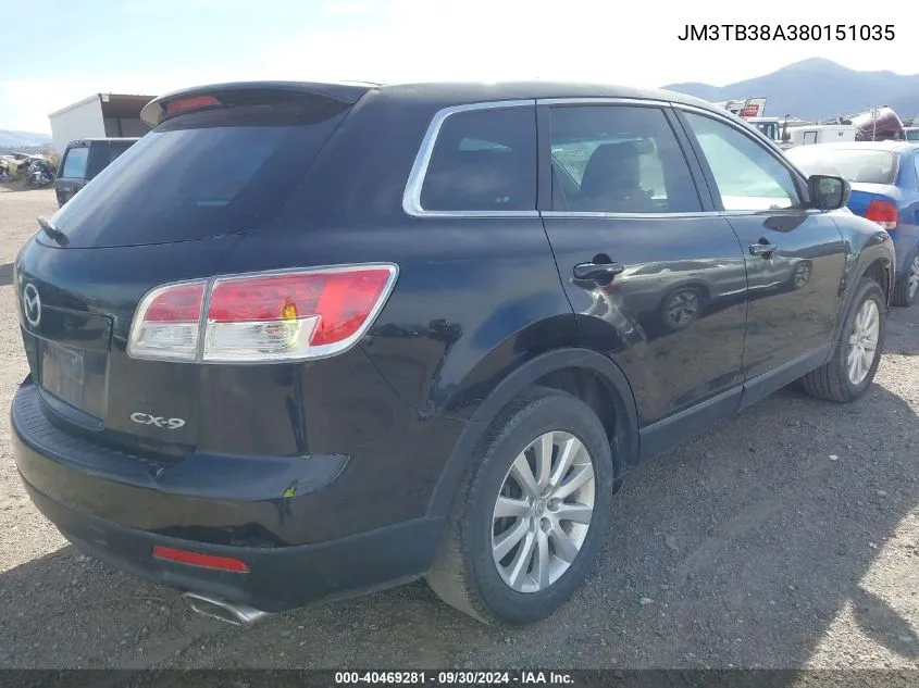 JM3TB38A380151035 2008 Mazda Cx-9 Sport