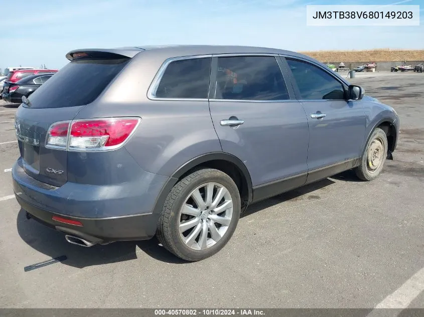 JM3TB38V680149203 2008 Mazda Cx-9 Grand Touring