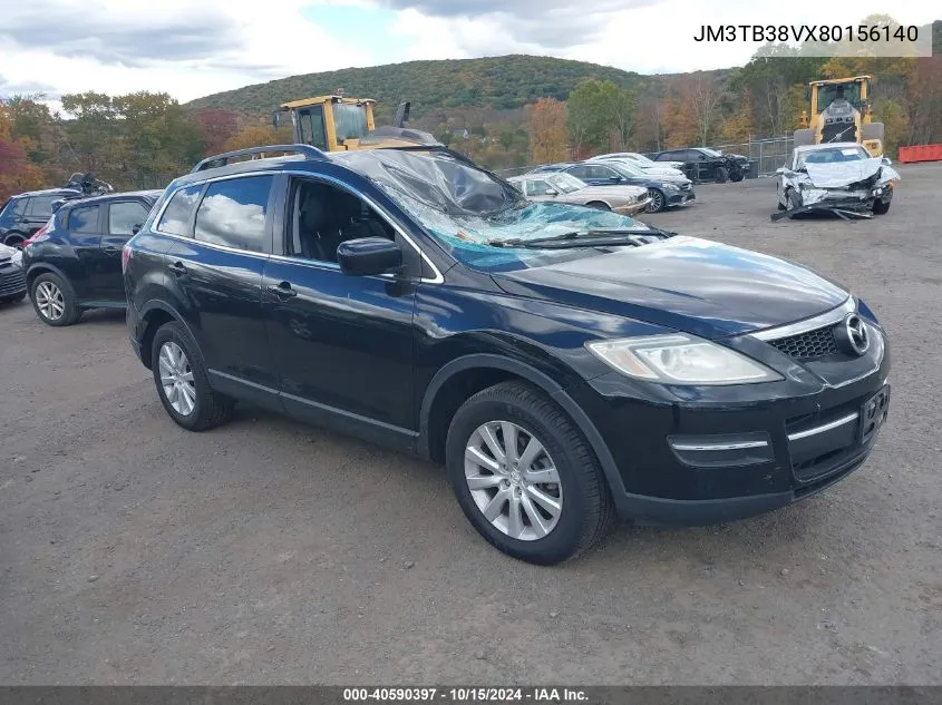 2008 Mazda Cx-9 Touring VIN: JM3TB38VX80156140 Lot: 40590397