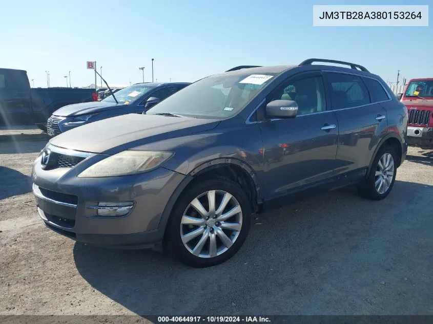 2008 Mazda Cx-9 VIN: JM3TB28A380153264 Lot: 40644917