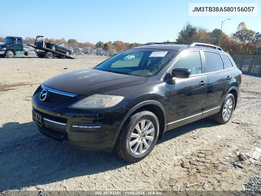 2008 Mazda Cx-9 Touring VIN: JM3TB38A580156057 Lot: 40793351