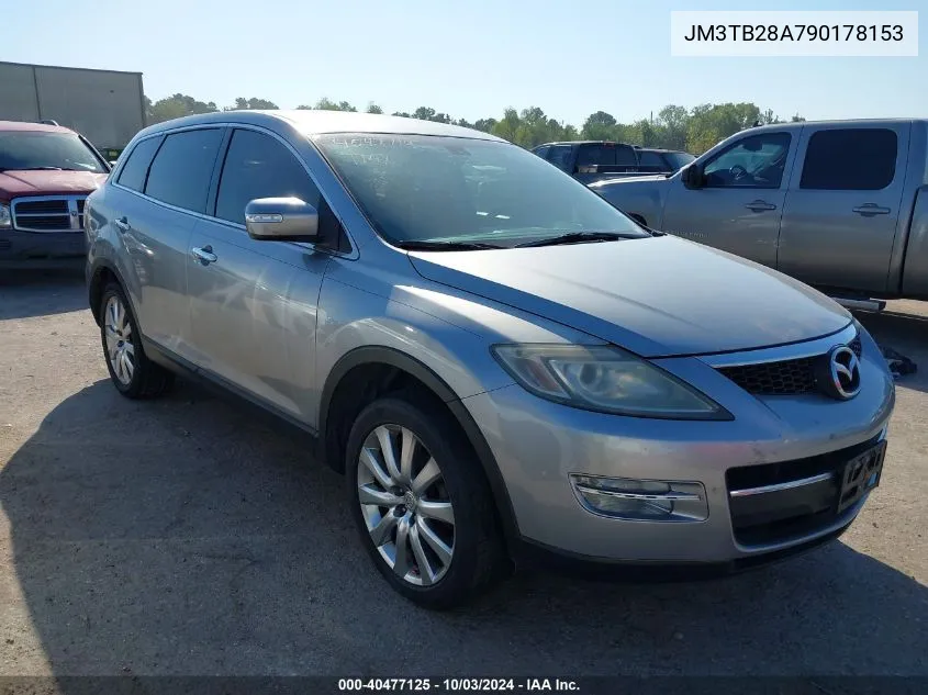 2009 Mazda Cx-9 Grand Touring VIN: JM3TB28A790178153 Lot: 40477125