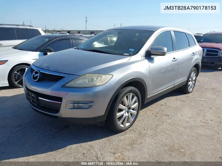 2009 Mazda Cx-9 Grand Touring VIN: JM3TB28A790178153 Lot: 40477125