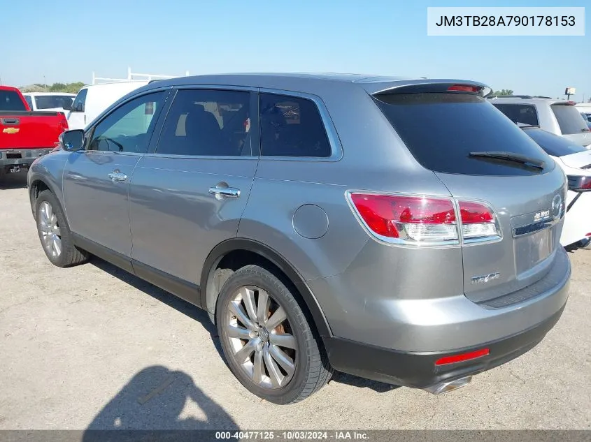 2009 Mazda Cx-9 Grand Touring VIN: JM3TB28A790178153 Lot: 40477125