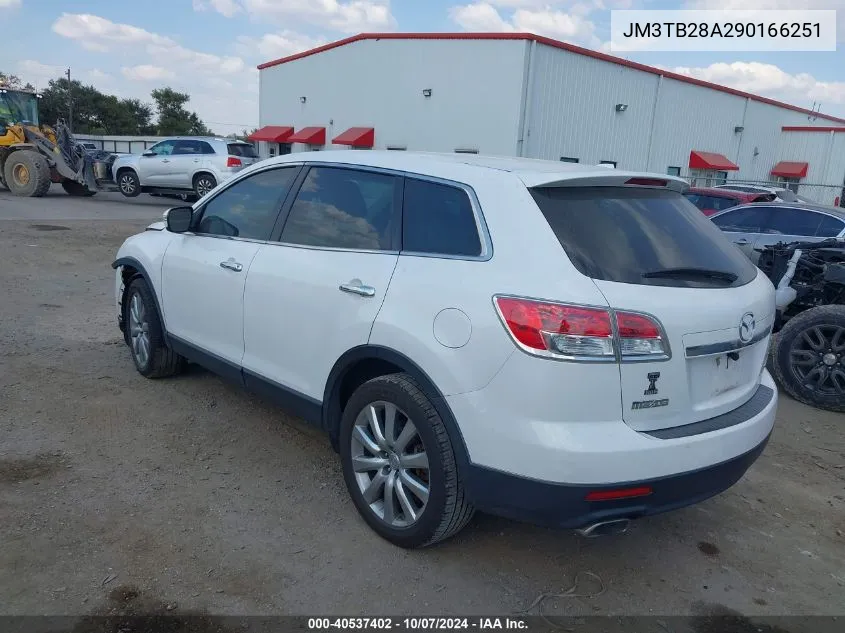 2009 Mazda Cx-9 Grand Touring VIN: JM3TB28A290166251 Lot: 40537402