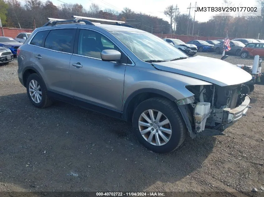 2009 Mazda Cx-9 Sport VIN: JM3TB38V290177002 Lot: 40702722