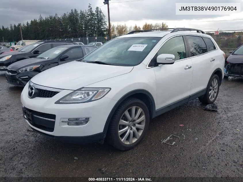 2009 Mazda Cx-9 Grand Touring VIN: JM3TB38V490176904 Lot: 40833711