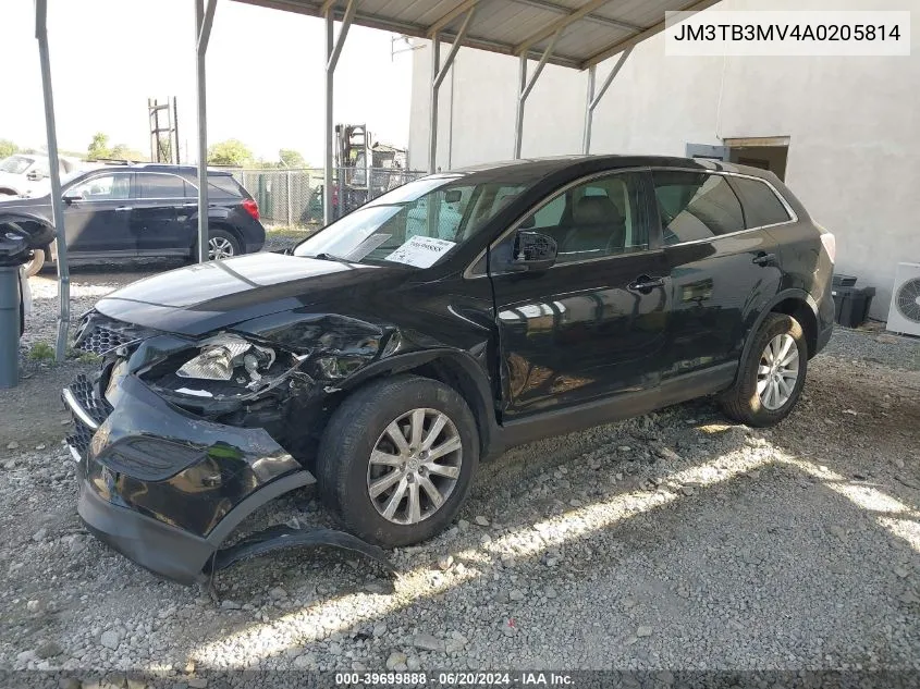 2010 Mazda Cx-9 Touring VIN: JM3TB3MV4A0205814 Lot: 39699888