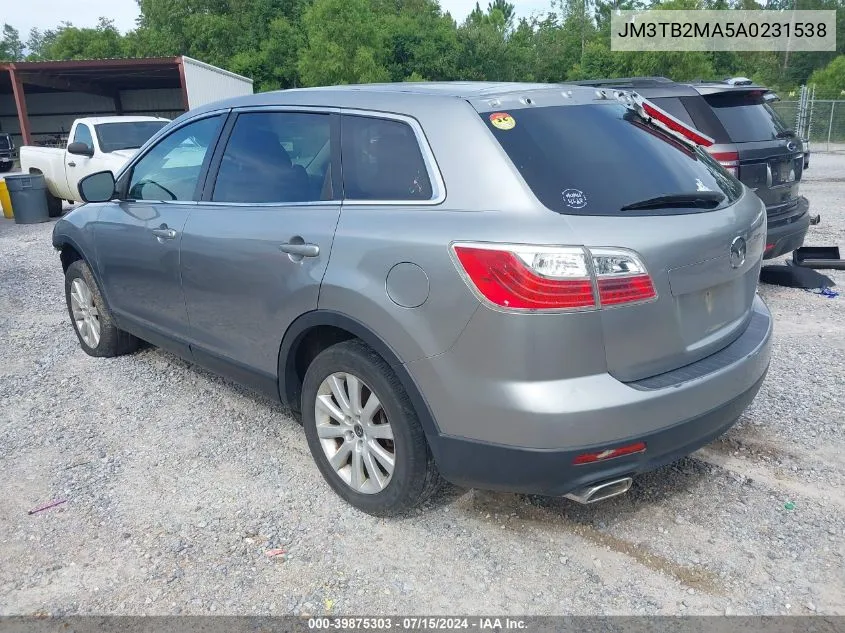 JM3TB2MA5A0231538 2010 Mazda Cx-9 Sport