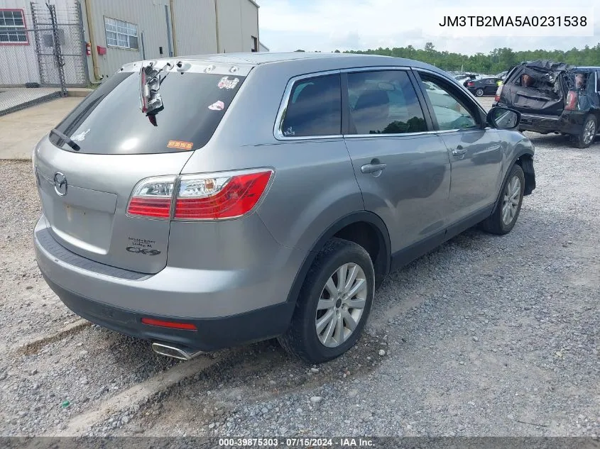 JM3TB2MA5A0231538 2010 Mazda Cx-9 Sport