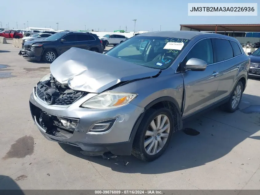 2010 Mazda Cx-9 Grand Touring VIN: JM3TB2MA3A0226936 Lot: 39876889