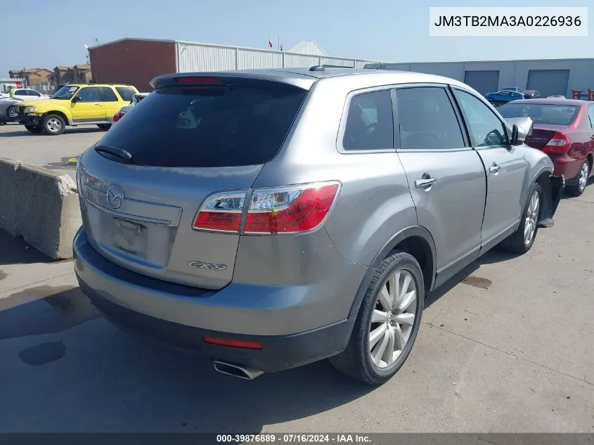 JM3TB2MA3A0226936 2010 Mazda Cx-9 Grand Touring