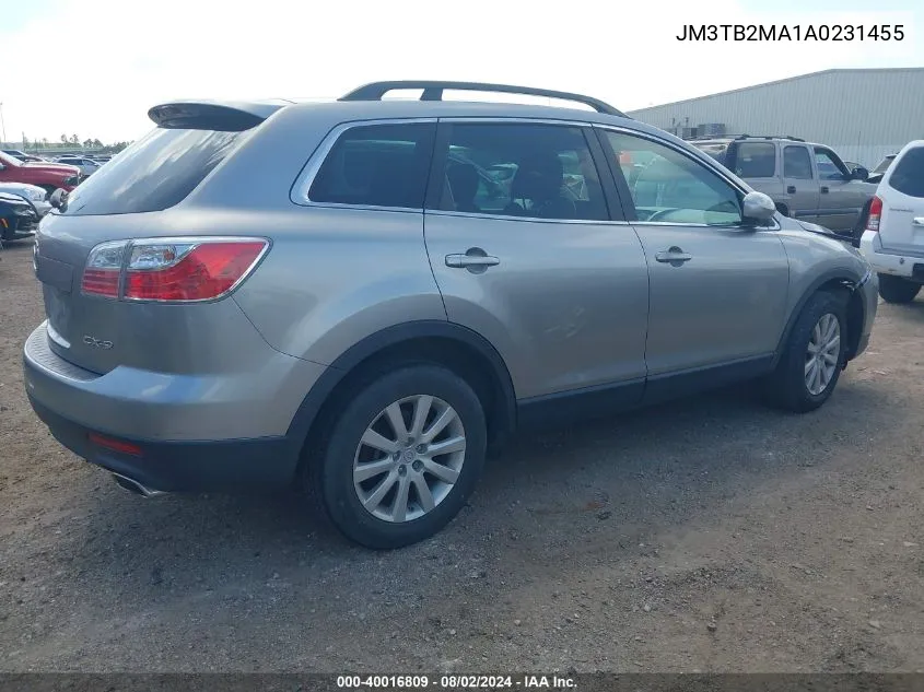 JM3TB2MA1A0231455 2010 Mazda Cx-9 Sport