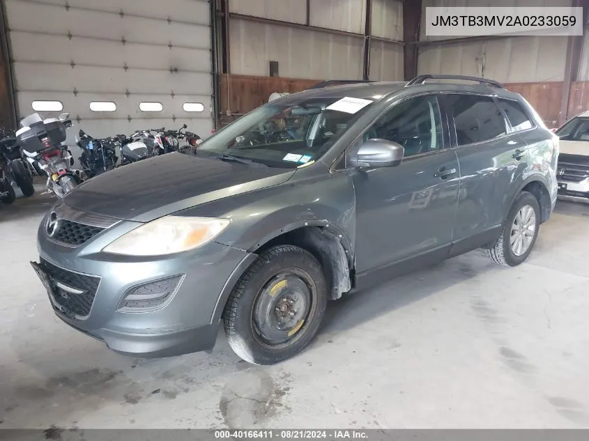 2010 Mazda Cx-9 Touring VIN: JM3TB3MV2A0233059 Lot: 40166411