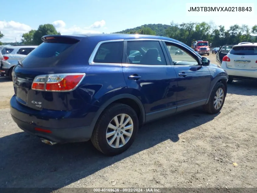 2010 Mazda Cx-9 Sport VIN: JM3TB3MVXA0218843 Lot: 40169636