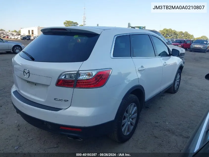 JM3TB2MA0A0210807 2010 Mazda Cx-9 Touring