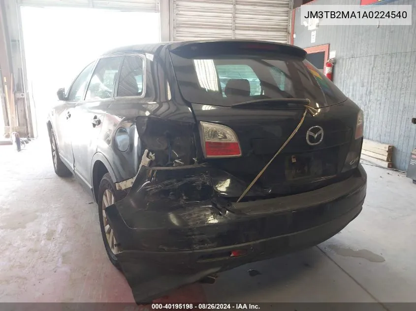 2010 Mazda Cx-9 Sport VIN: JM3TB2MA1A0224540 Lot: 40195198