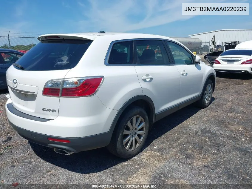 JM3TB2MA6A0220239 2010 Mazda Cx-9 Touring