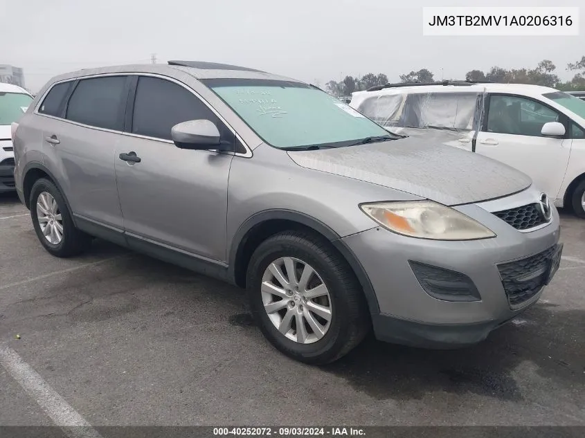 2010 Mazda Cx-9 Touring VIN: JM3TB2MV1A0206316 Lot: 40252072