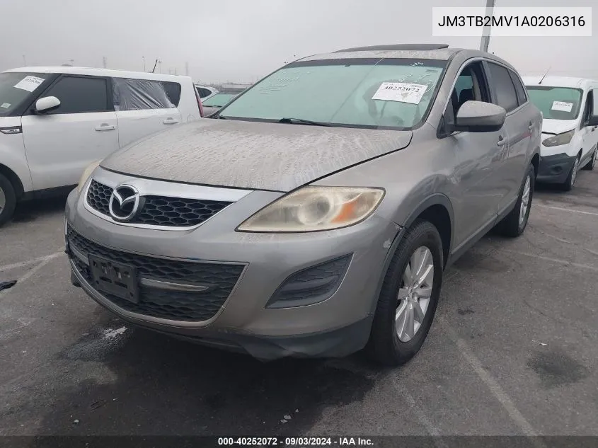 2010 Mazda Cx-9 Touring VIN: JM3TB2MV1A0206316 Lot: 40252072