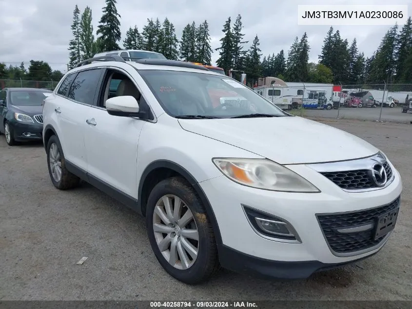 2010 Mazda Cx-9 Grand Touring VIN: JM3TB3MV1A0230086 Lot: 40258794