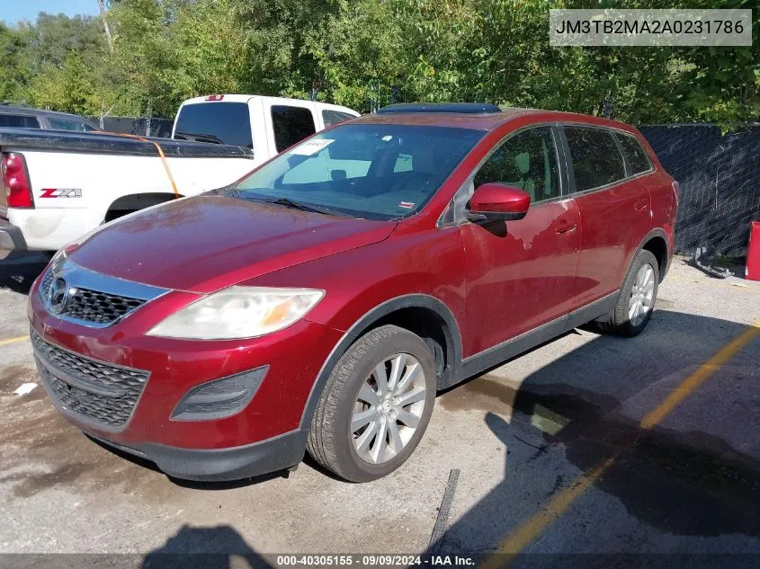 JM3TB2MA2A0231786 2010 Mazda Cx-9 Touring