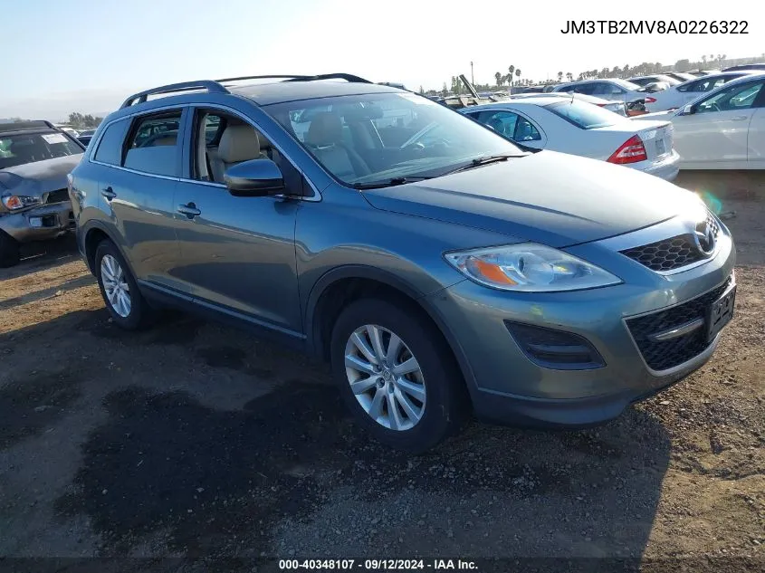 2010 Mazda Cx-9 Touring VIN: JM3TB2MV8A0226322 Lot: 40348107