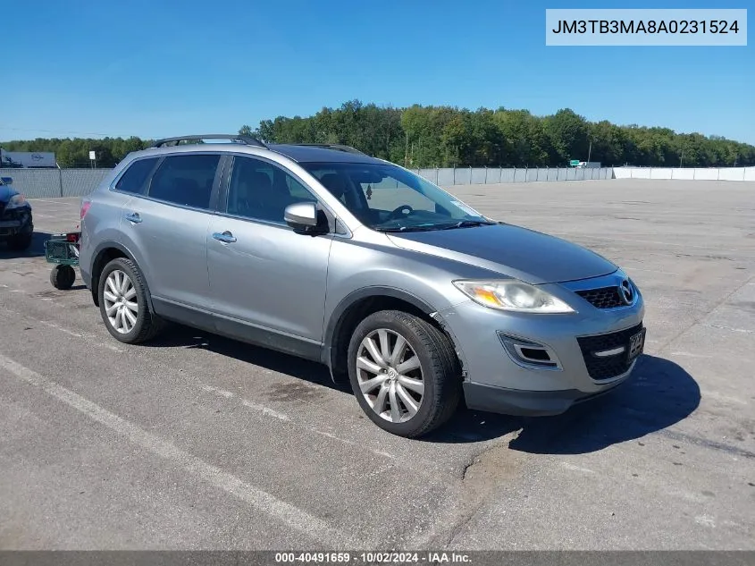 2010 Mazda Cx-9 Grand Touring VIN: JM3TB3MA8A0231524 Lot: 40491659