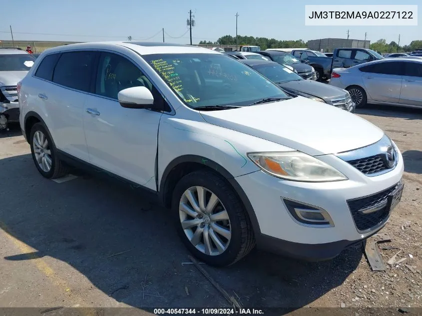 2010 Mazda Cx-9 Grand Touring VIN: JM3TB2MA9A0227122 Lot: 40547344