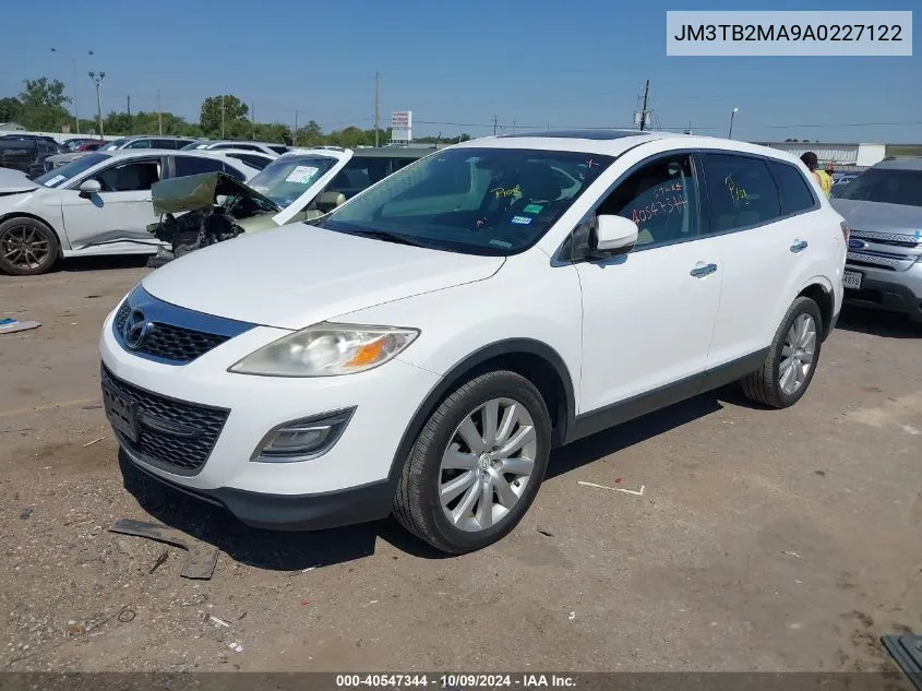 2010 Mazda Cx-9 Grand Touring VIN: JM3TB2MA9A0227122 Lot: 40547344