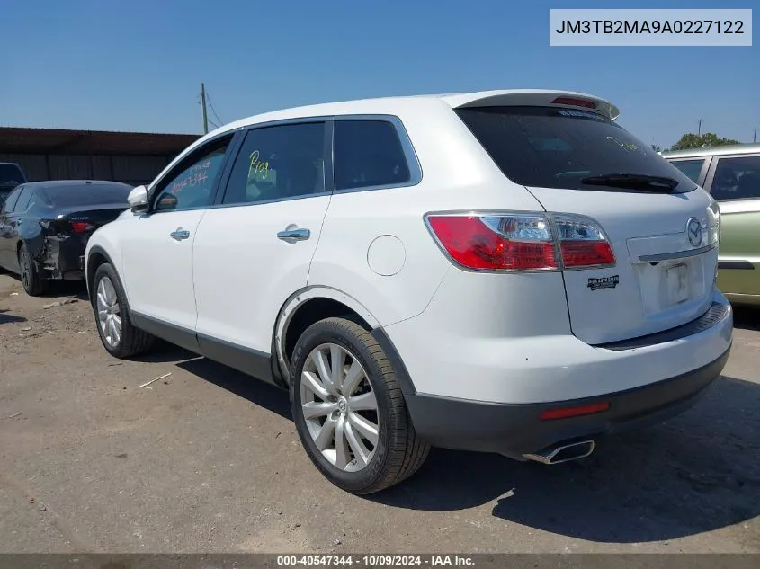 2010 Mazda Cx-9 Grand Touring VIN: JM3TB2MA9A0227122 Lot: 40547344