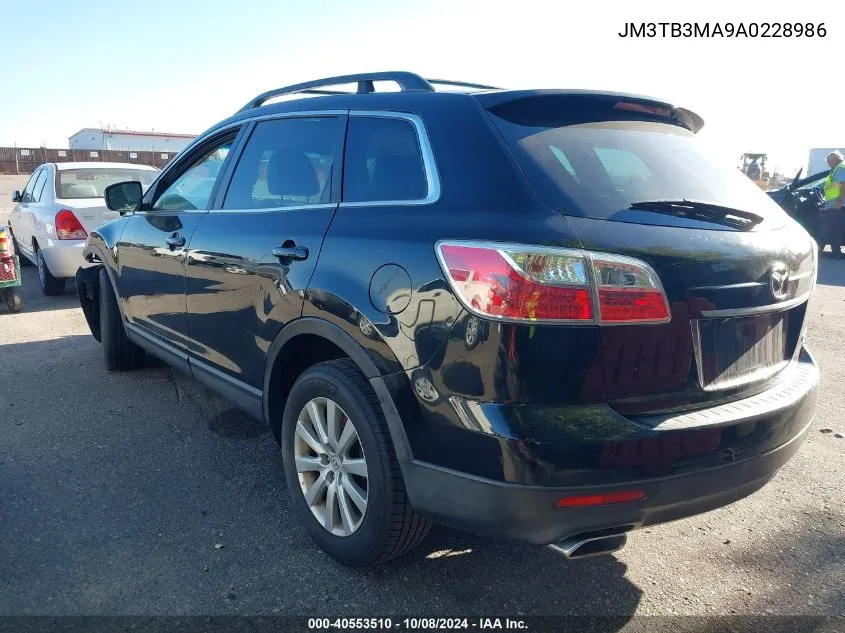 2010 Mazda Cx-9 Touring VIN: JM3TB3MA9A0228986 Lot: 40553510