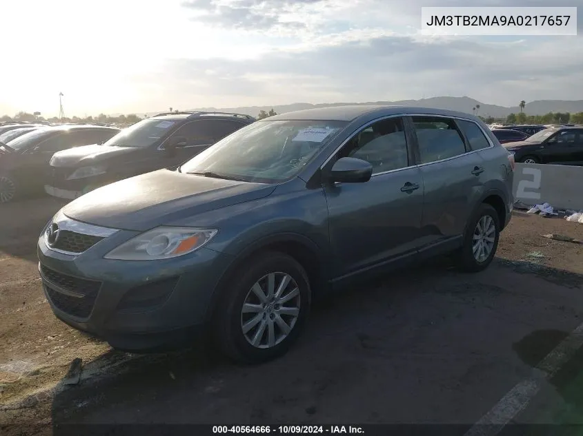 2010 Mazda Cx-9 Touring VIN: JM3TB2MA9A0217657 Lot: 40564666