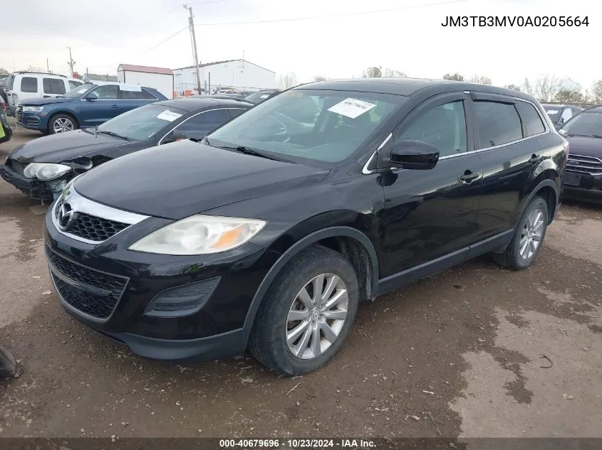 2010 Mazda Cx-9 Touring VIN: JM3TB3MV0A0205664 Lot: 40679696