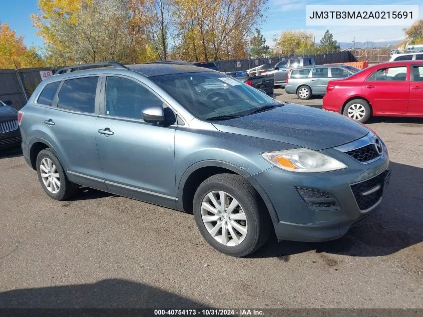 2010 Mazda Cx-9 Touring VIN: JM3TB3MA2A0215691 Lot: 40754173