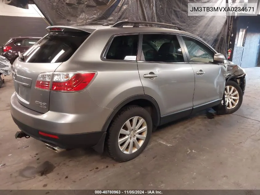 2010 Mazda Cx-9 Touring VIN: JM3TB3MVXA0234671 Lot: 40780963