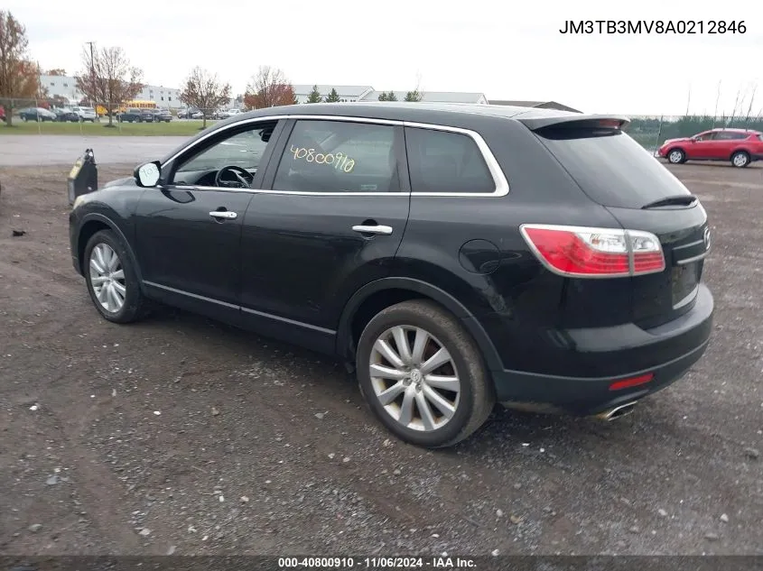 2010 Mazda Cx-9 Grand Touring VIN: JM3TB3MV8A0212846 Lot: 40800910