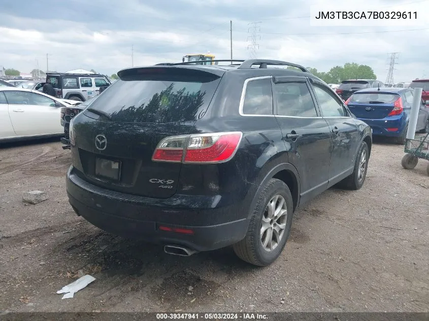 JM3TB3CA7B0329611 2011 Mazda Cx-9 Touring