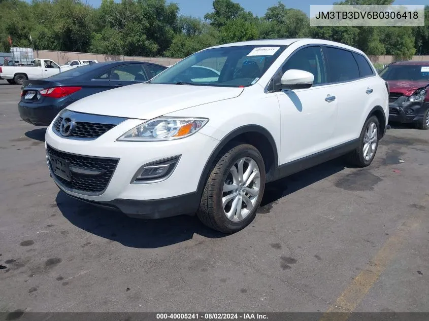 2011 Mazda Cx-9 Grand Touring VIN: JM3TB3DV6B0306418 Lot: 40005241