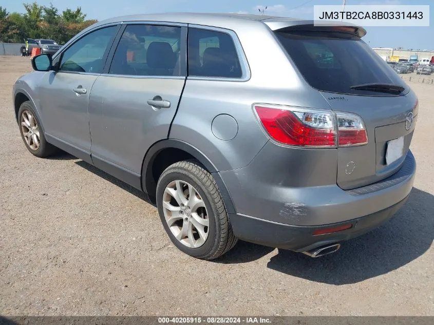 JM3TB2CA8B0331443 2011 Mazda Cx-9 Touring