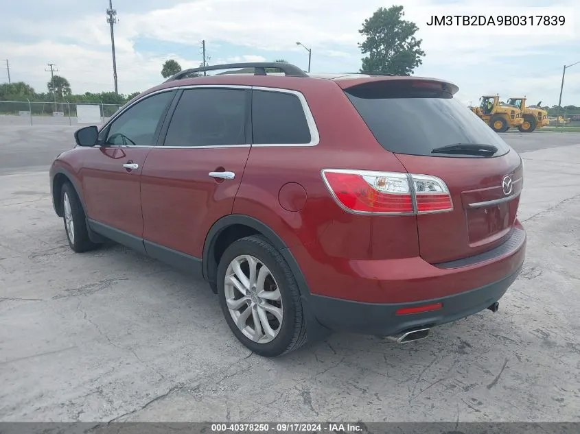 JM3TB2DA9B0317839 2011 Mazda Cx-9 Grand Touring