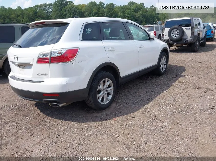 2011 Mazda Cx-9 Touring VIN: JM3TB2CA7B0309739 Lot: 40406336