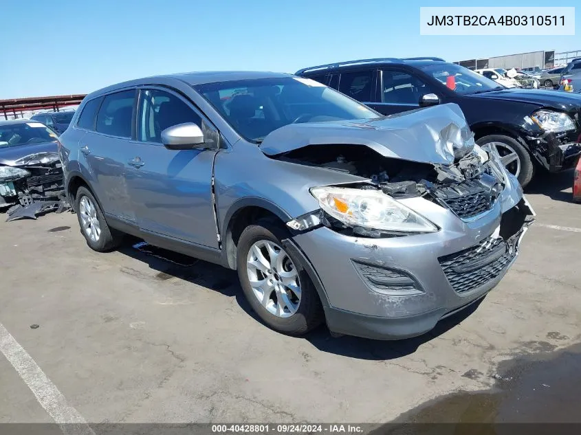 2011 Mazda Cx-9 Touring VIN: JM3TB2CA4B0310511 Lot: 40428801