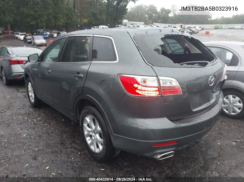 JM3TB2BA5B0323916 2011 Mazda Cx-9 Sport