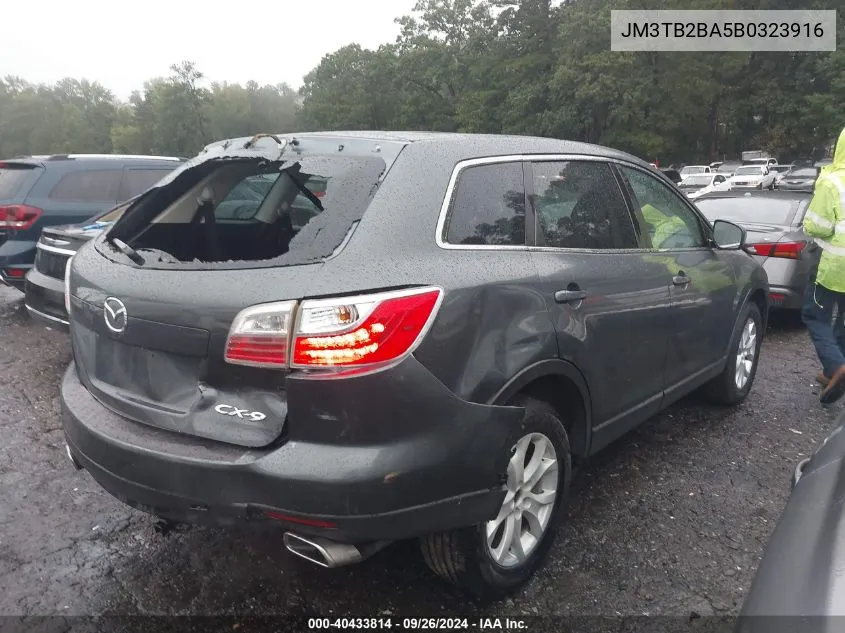 JM3TB2BA5B0323916 2011 Mazda Cx-9 Sport