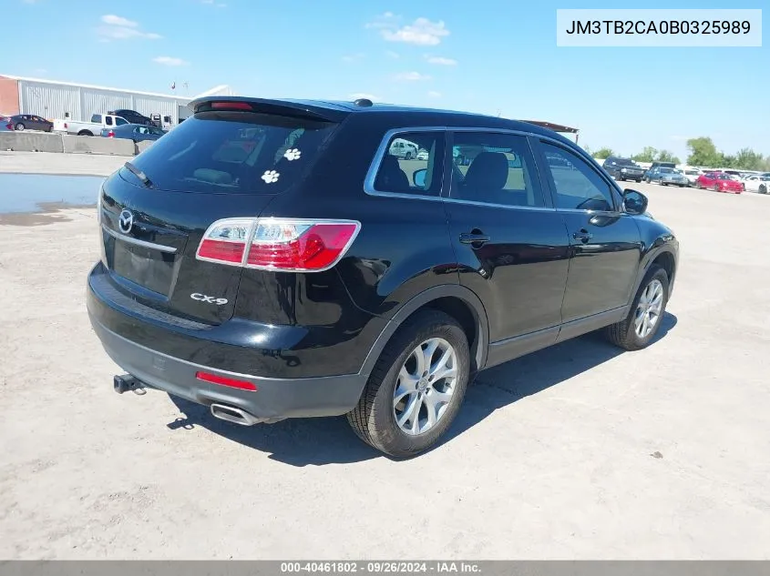 JM3TB2CA0B0325989 2011 Mazda Cx-9 Touring