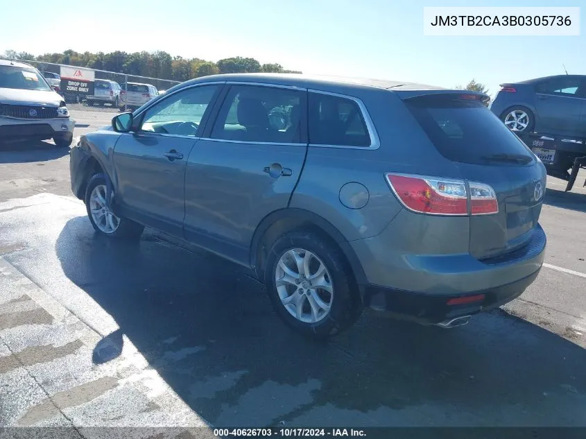 JM3TB2CA3B0305736 2011 Mazda Cx-9 Touring