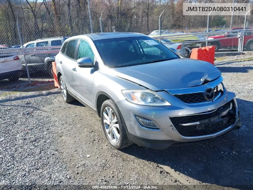 2011 Mazda Cx-9 Grand Touring VIN: JM3TB2DA0B0310441 Lot: 40825696